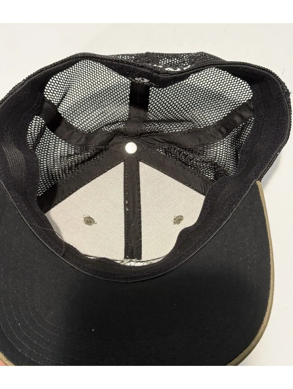 Mens Mossy Oak By Outdoor Cap Size L/XL Baseball Hat Black Mesh Back
